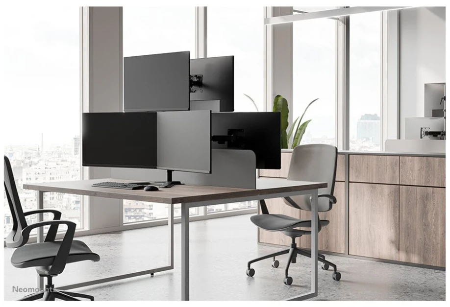 Laikiklis NEOMOUNTS NERO TRIPLE MONITORIUS STAND 10-32"