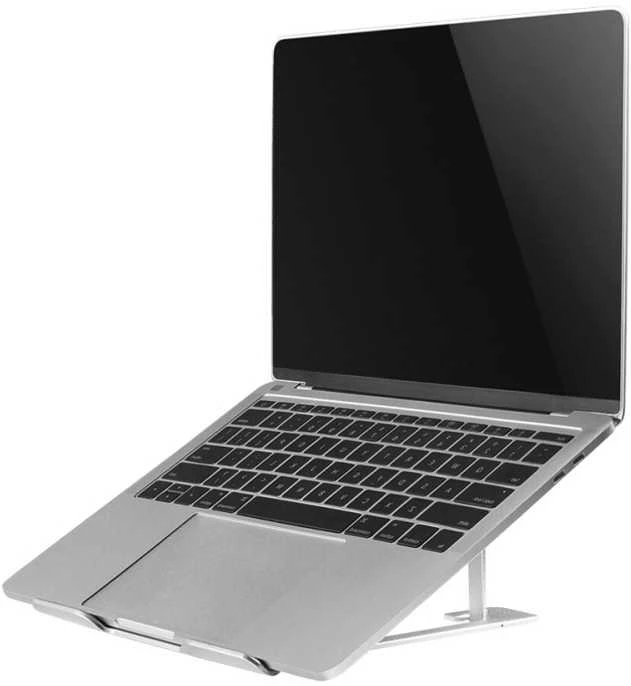 Neomounts NEWSTAR NOTEBOOK DESK STAND Sidabrinis (ERGONOMIC)