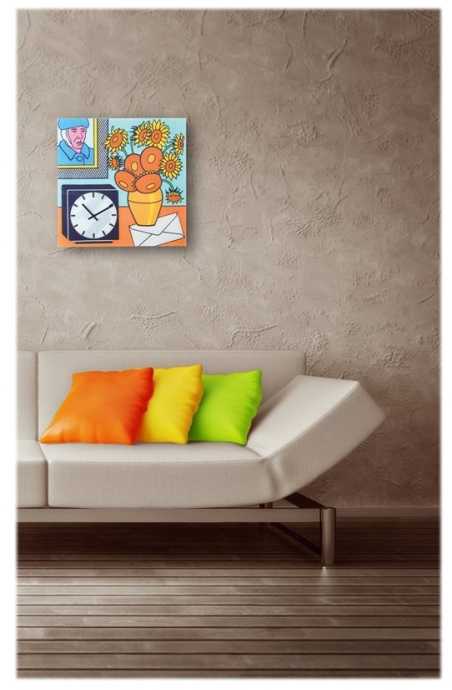 NeXtime 8170 Go van Go [43x43 cm, Įvairiaspalvis]