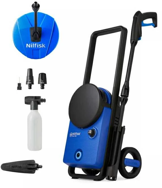 Nilfisk CORE 130 slėgio plovimo mašina Upright Electric 462 l/h Juodas, Mėlyna