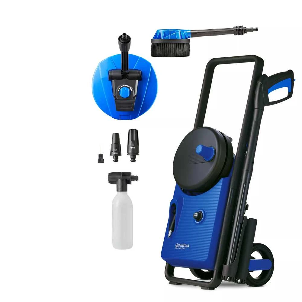 Nilfisk Core 150-10 PowerControl PA EU slėginė plovykla Upright Elektrinė 468 l/h 2000 W Mėlyna