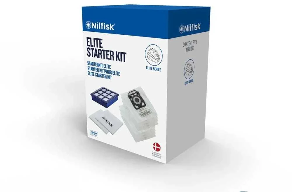 Dulkių Siurblio Filtras - Nilfisk Pradžios Rinkinys Elite Su Ultra Dulkių Maišeliu