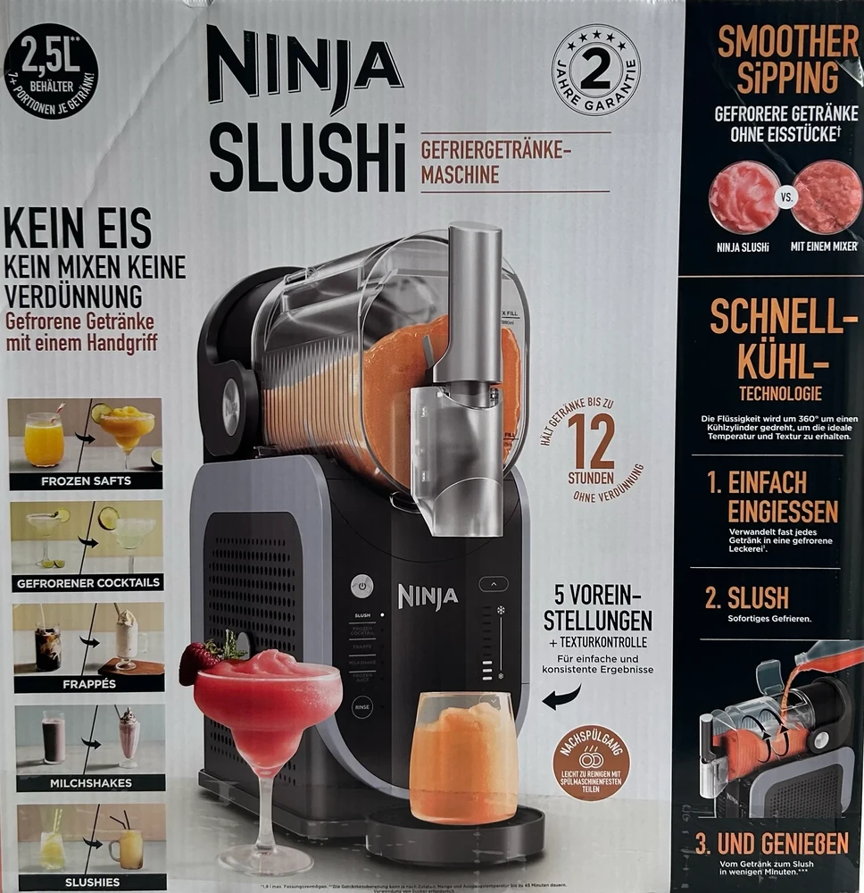 Šaldytų gėrimų gaminimo aparatas Ninja Slushi FS301EU