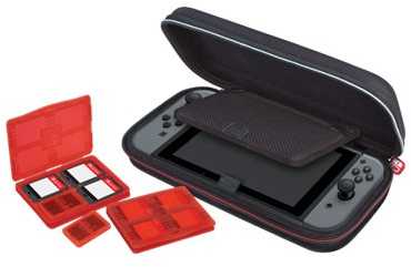 Nintendo Game Traveler Deluxe Travel Case Juodas