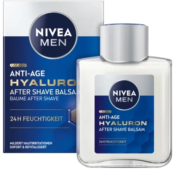 Nivea Men Hyaluron Anti-Age Balzamas po skutimosi vyrams, 100 ml