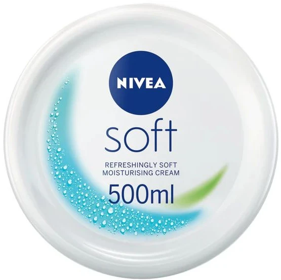 Nivea Soft Refreshing Moisturizing Kreminis, 500 ml
