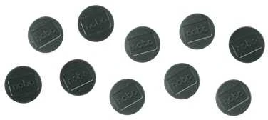 Nobo Plokštės magnetai 38 mm (2,5kg) juoda