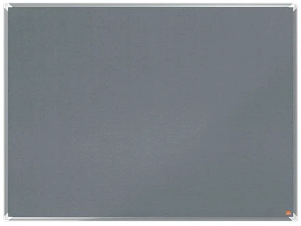 Nobo Premium Plus veltinio skelbimų lenta 1200x900mm, pilka, aliuminis, aliuminis, veltinis, standartinė, 1205 mm