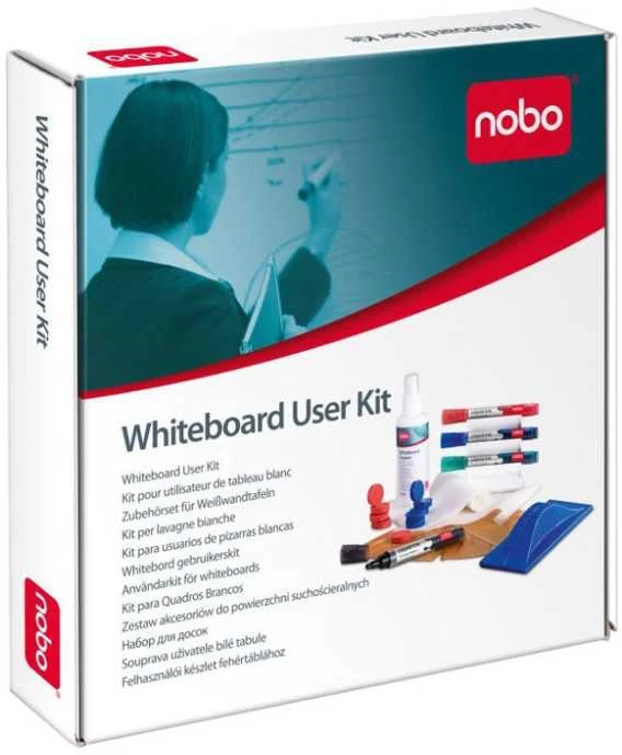 Baltos lentos priedų rinkinys NOBO USER