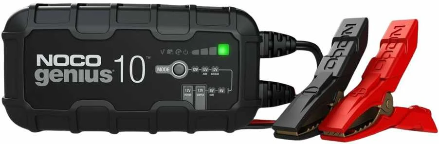 Akumuliatorių Įkroviklis - NOCO Genius10 EU 10A, 6V/12V su Priežiūros ir Nusierinimo Funkcija