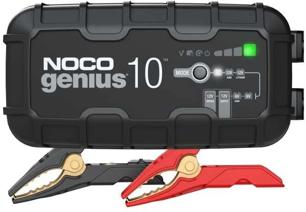 Akumuliatorių Įkroviklis - NOCO Genius10 EU 10A, 6V/12V su Priežiūros ir Nusierinimo Funkcija
