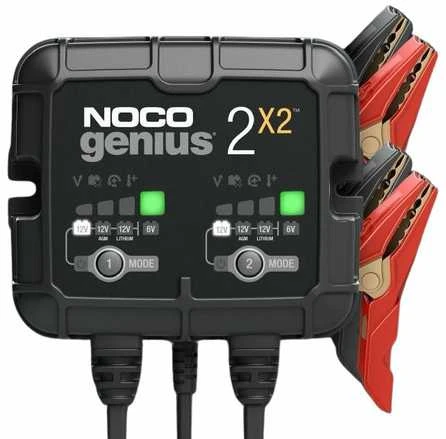 Noco GENIUS2X2 įkroviklis su dviem kanalais