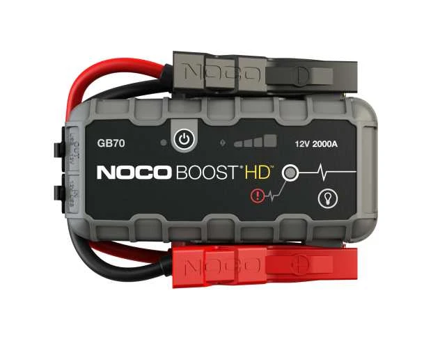 NOCO GB70 Boost 12V 2000A Jump Starter starteris su integruota 12V/USB baterija