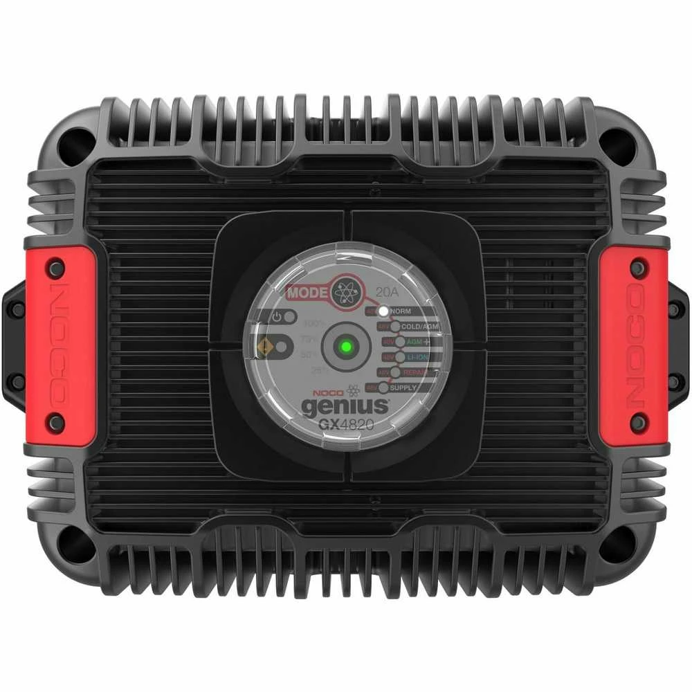 NOCO GENIUS GX4820 įkroviklio priekinė panelė