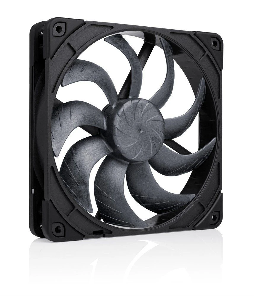 Noctua NF-A14X25 G2 chromax.juodas Fan, PWM, LCP – juodas, 140mm