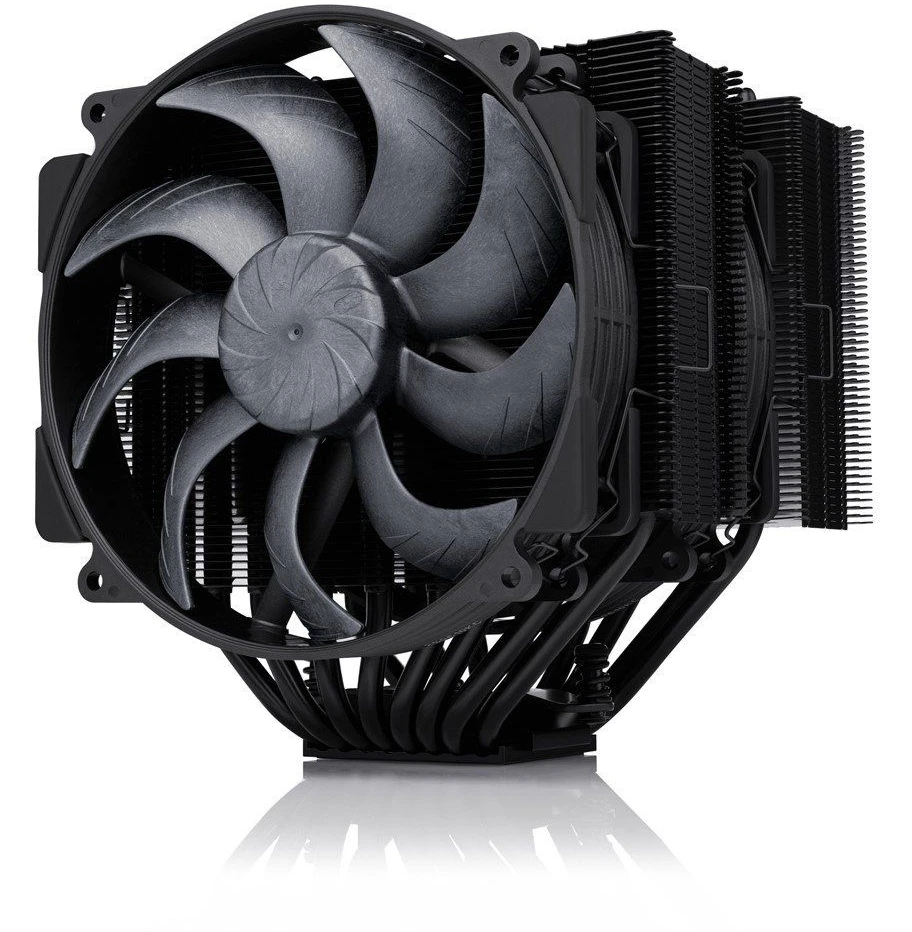 Noctua NH-D15 G2 chromax.juodas CPU cooler, dual-tower, PWM – juodas, 140mm