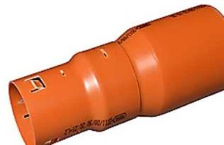 Jungtis su drenažiniu vamzdžiu Wavin, Ø 80/110 mm