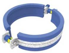 Wavin CLAMP AS+110 SU EPDM SANIT Mėlynas