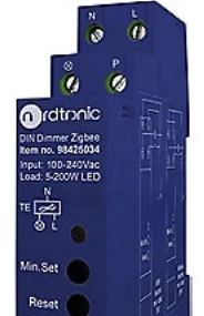 NORDTRONIC DIN dimeris Zigbee