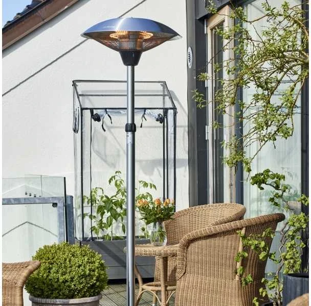 Nsh Nordic HORTUS terasos šildytuvas, grindinis, modelis 900/1200/2100 W, teleskopinis, HA (211-372)