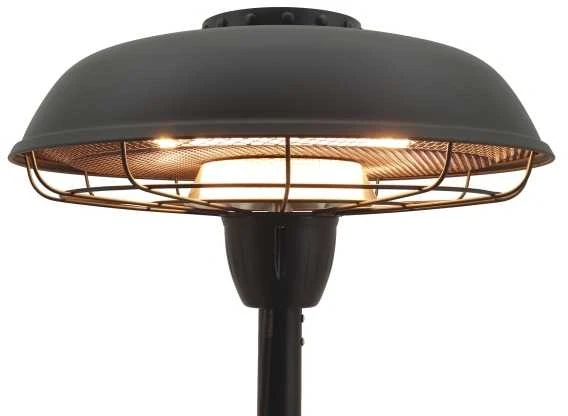 Nsh Nordic HORTUS terasos šildytuvas grindims, modelis HA, 900/2100W, juodas (211-412)