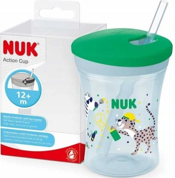 NUK NUK Learning Cup Action Cup 230ml žalias