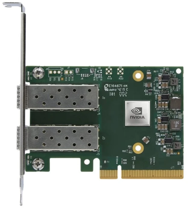 Kontroler NVIDIA NVIDIA ConnectX-6 Lx EN - Crypto deaktiviert mit Secure Boot - Netzwerkadapter - PCIe 4.0 x8 - Gigabit Ethernet / 10Gb Ethernet / 25Gb Ethernet SFP28 x 2