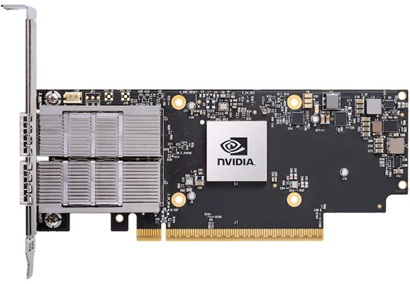 Tinklo plokštė SuperMicro NVIDIA Mellanox ConnectX-7 MCX755106AS-HEAT tinklo plokštė dviejų prievadų QSFP112 200Gbit HHHL 900-9X7AH-0078-DTZ