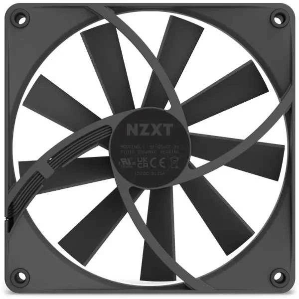 NZXT F120 RGB 120mm balta - 3 ventiliatorių + valdiklio rinkinys