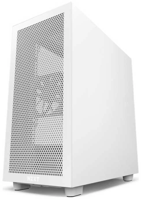 NZXT PC dėklas H7 Flow RGB midi bokštas baltas