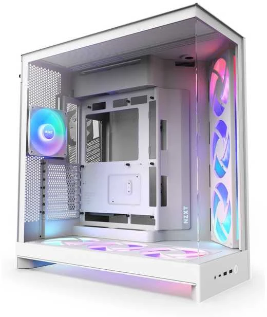NZXT H9 Flow (2025) balta