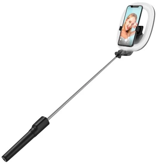 Objektyvas Celly CLICKRINGBTBK, LED, Juoda, 15,5 cm, 360 g, 219 mm