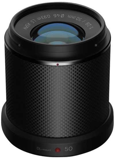 Objektyvas DJI Obiektyw Zenmuse X7 DL 50mm F2.8 LS ASPH (DJI0617-04)