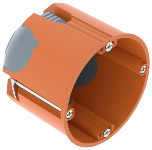 OBO Bettermann 2003808 Vitrininių sienelių blokų jungiamoji dėžutė, atspari vėjui (Ø x G) 68 mm x 61 mm