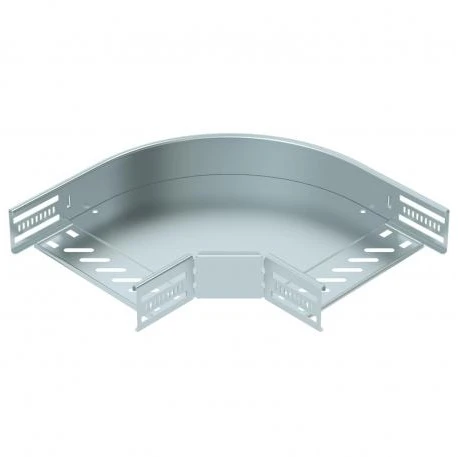 Obo Bettermann 90° alkūnė 60 FS, Kampinė jungtis, Cinkas, Plienas, 90°, 200 mm, 60 mm