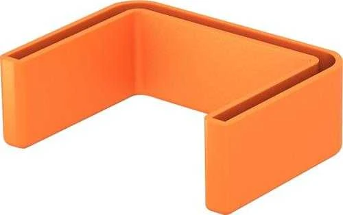 Oranžinis apsauginis dangtelis US5 profiliui