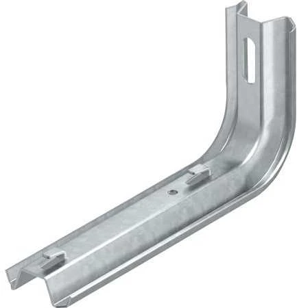 OBO Bettermann OBO laikiklis grotelių padėklui, 200 mm pločio, 245 mm, galvaniškai cinkuotas