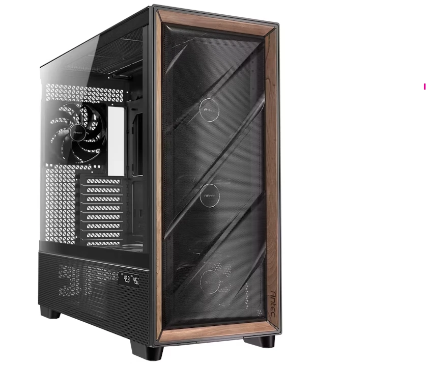 Kompiuterio korpusas Antec Flux Pro, juodas (0-761345-10154-7)