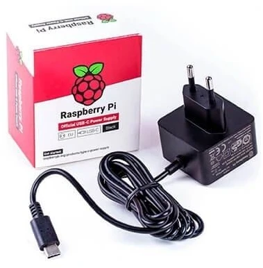 Raspberry Pi RPI PS 15W BK EU, PC, Vidinis, 96–264 V, 15,3 W, 5,1 V, 3 A