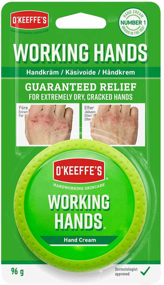 O'Keeffe's Working Hands Hand Kreminis rankų kremas, 96 g