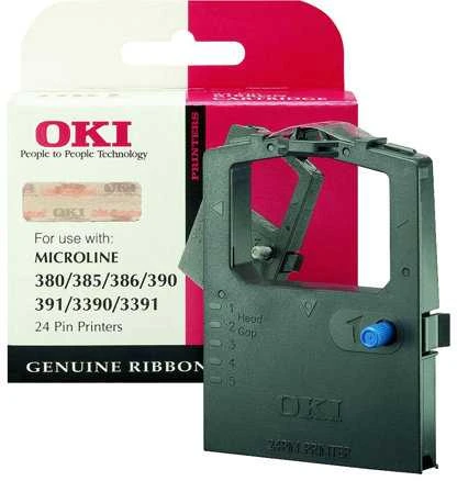 OKI Microline 380 390 391 3390 3391 rašalo juostelė juodas 2.000.000 simbolių 1 pak.