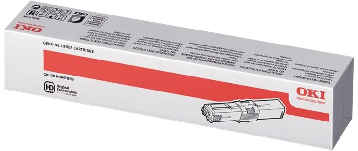 Oki C 500 (44469722), geltona kasetė