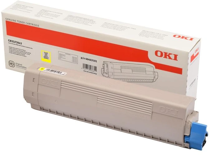 Oki (46443101), geltona kasetė
