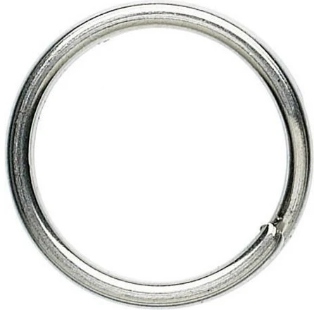 Žiedeliai OKUMA Split Saltwater 8mm. 20kg.