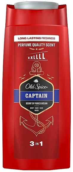 Old Spice Captain Dušo želė vyrams, 675 ml