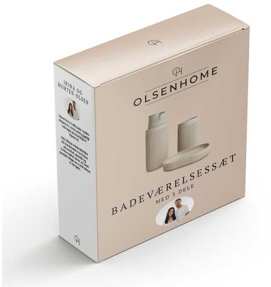 Eurofirany OlsenHome - Badeværelse sæt, 3 dele
