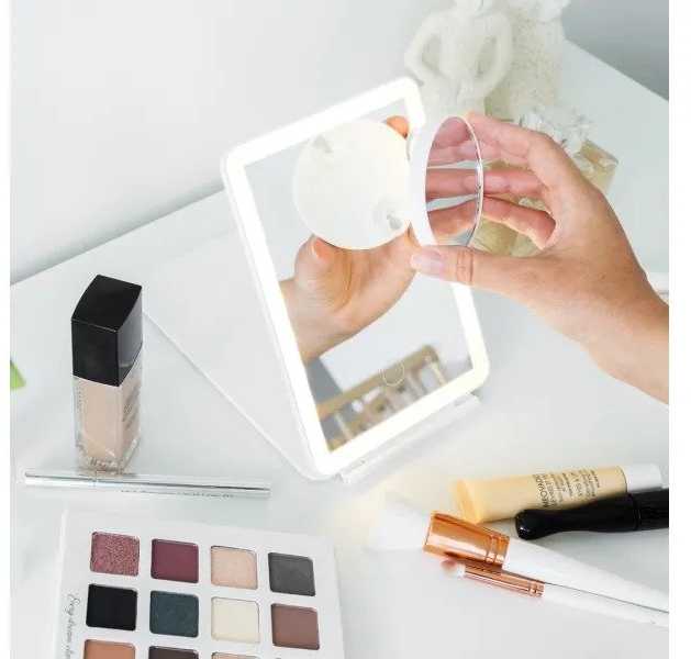 Lusterko kosmetyczne Carpoint OlsenHome - LED Makeup Lustro