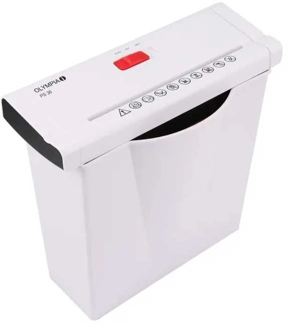 Olympia PS 36 popieriaus smulkintuvas baltas