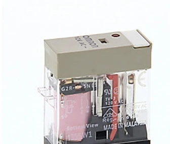 Omron Relė, įjungiama, 5 kontaktų, SPDT, 10 A, mechaniniai ir LED indikatoriai, etikečių funkcija G2R-1-SN 24DC(S)