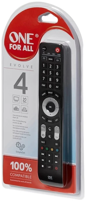 ONE For ALL universalus valdymo pultelis Evolve 4 (URC 7145) 